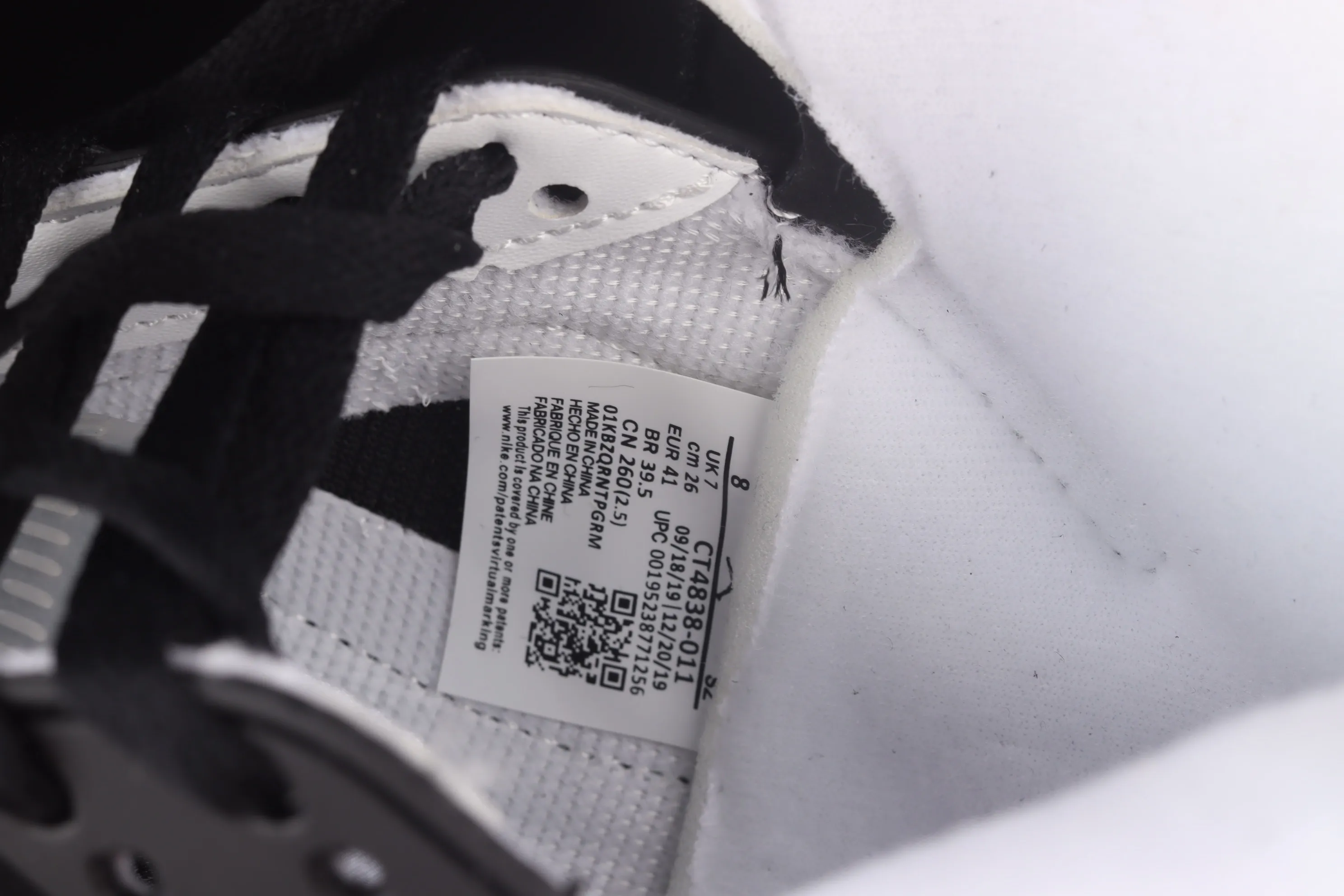 All categories Air Jordan Jordan series basketball shoes Air Jordan 5 Air Jordan 5 "Oreo" AJ5 Joe 5 cement gray CT4838-011